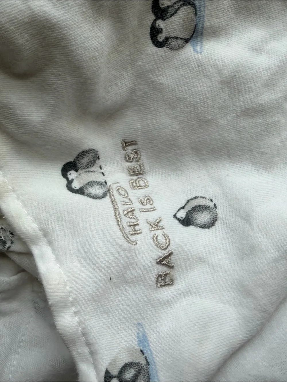 HALO Baby 100% cotton Penguin Print Swaddle Sleep Sack